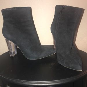 Jessica Simpson black booties